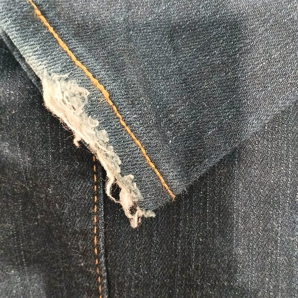 WRANGLER Q-BABY NO GAP WAISTBAND WOMENS JEANS SIZE 13/14 - Picture 4 of 10